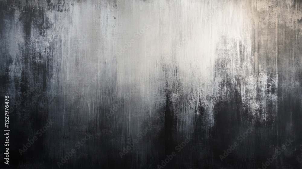 Obraz premium Dark Gray Grunge Wall Texture Background