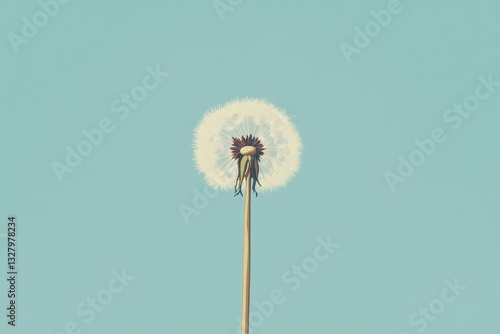 Wallpaper Mural A close up image of a dandelion seed head Torontodigital.ca