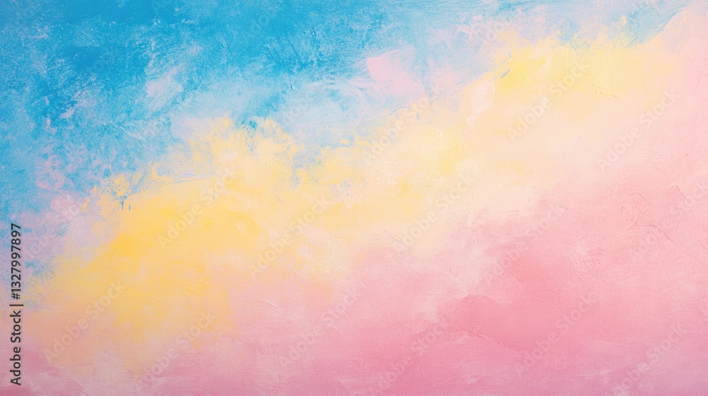 Dreamy Pastel Skies Blending Serenity with Vibrant Hues in an Abstract Canvas Dreamy Pastel Skies Blending Serenity with Vibrant Hues in an Abstract Canvas