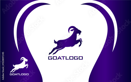 Goat Logo Modern and Minimalist