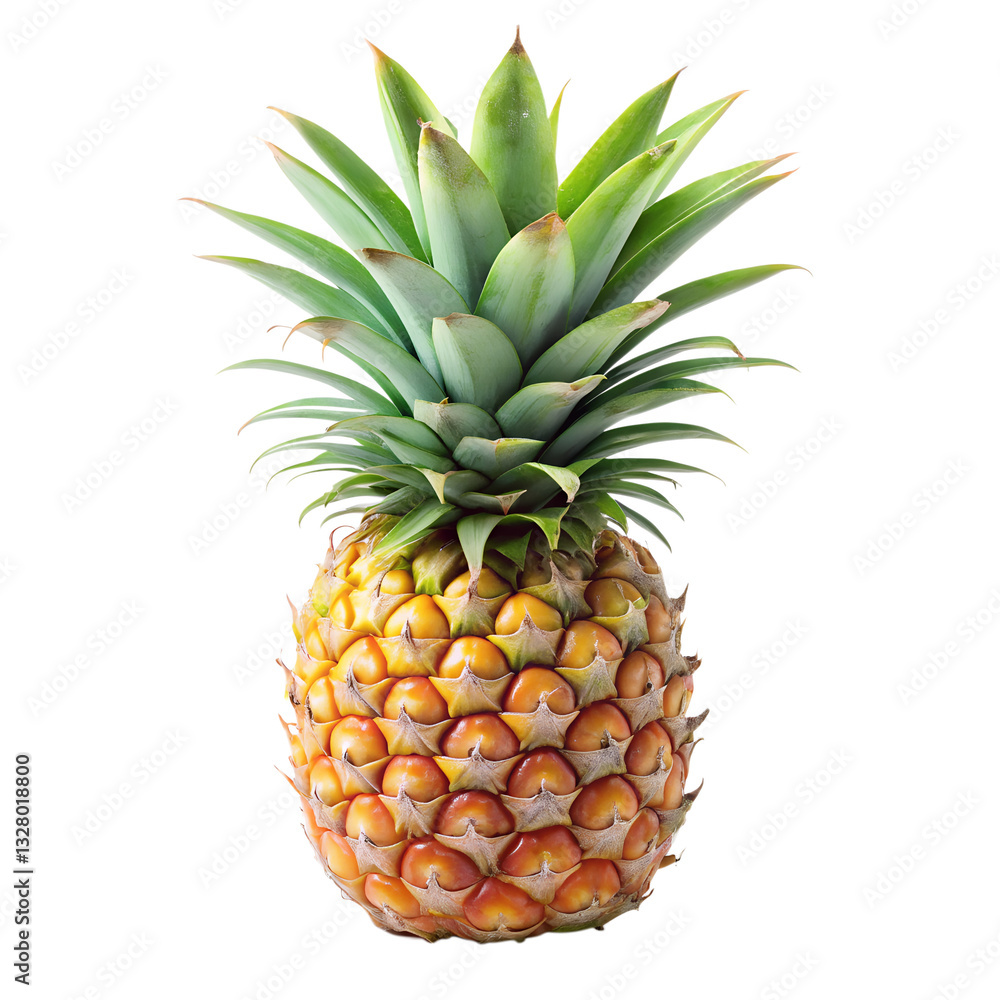 Fototapeta premium pineapple on transparent background