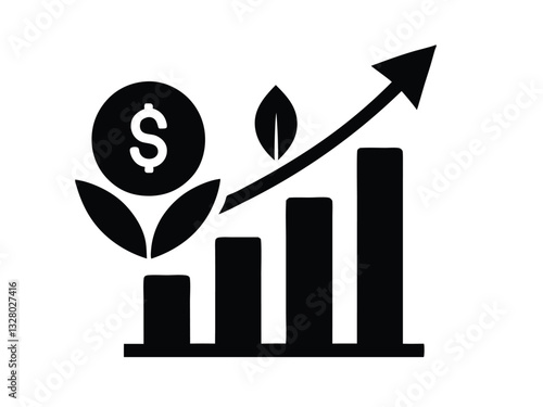 Financial Growth, Investment Returns, and Sustainable Development Icon