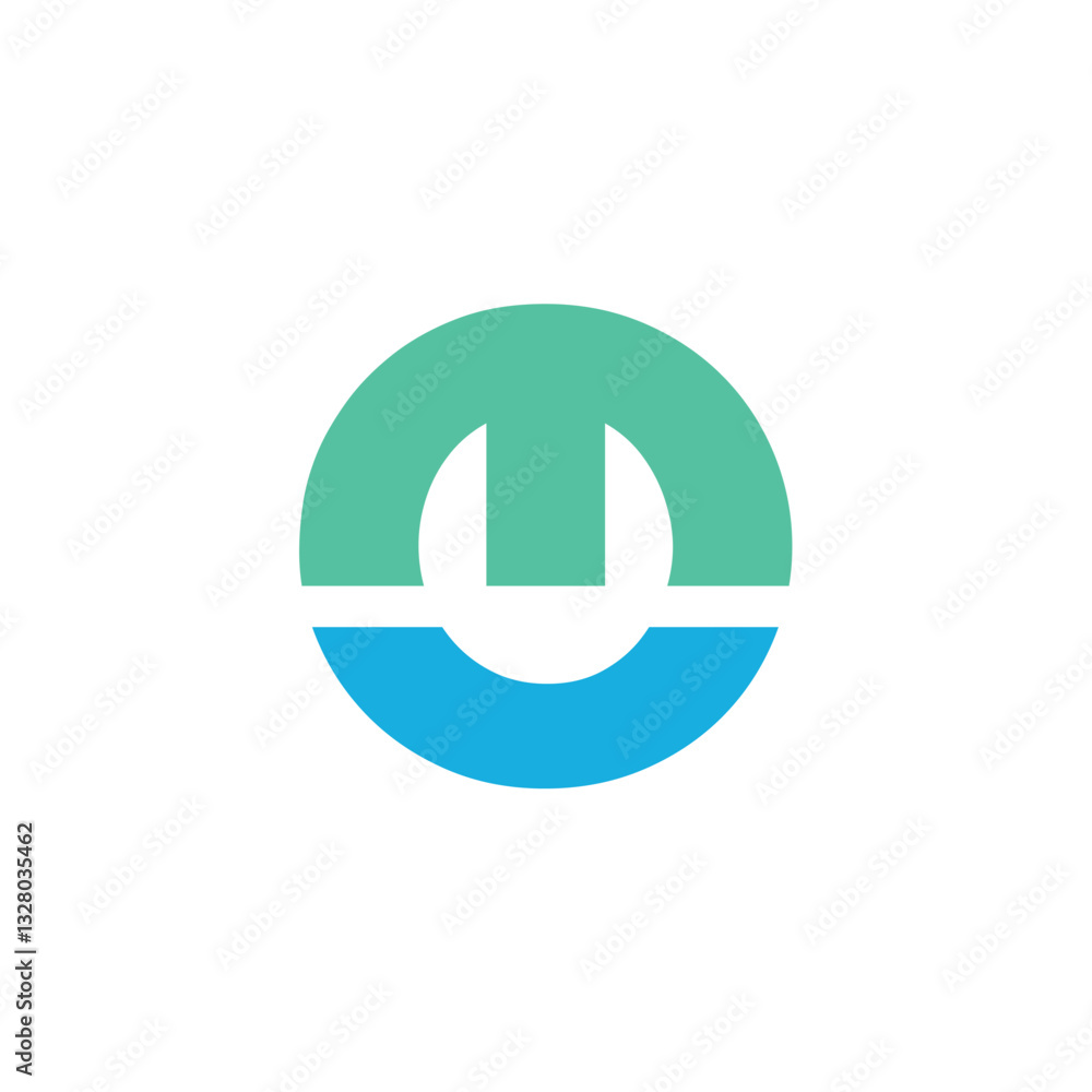 Rounded letter m with smile icon logo design editable business brand identity vector image download Rounded letter m with smile icon logo design editable business brand identity vector image download