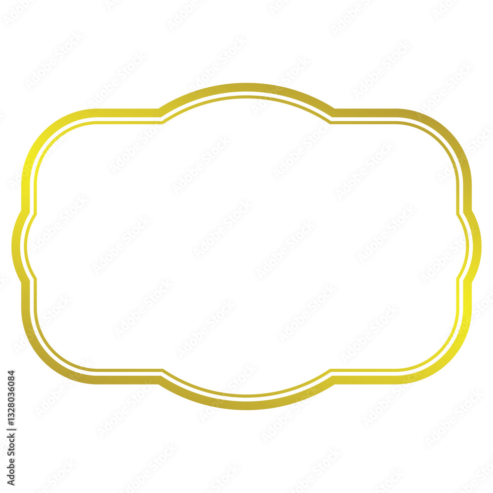gold simple border .eps gold simple border .eps