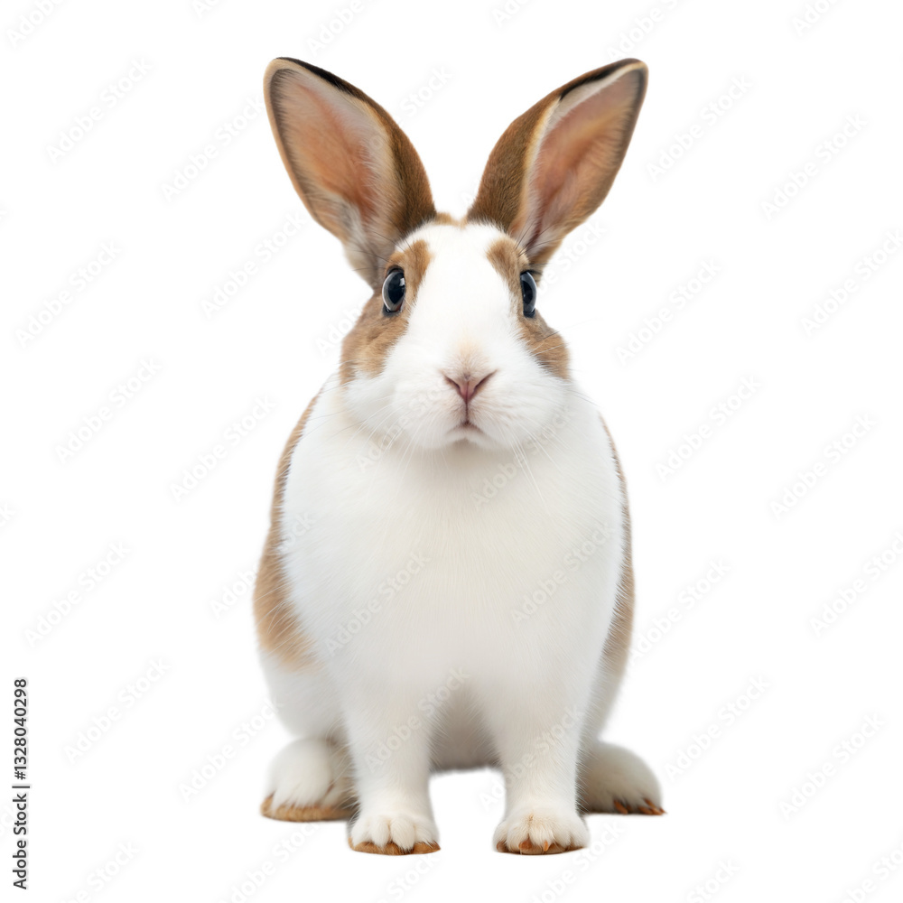 Obraz premium Dutch Rabbit AI Generated Image