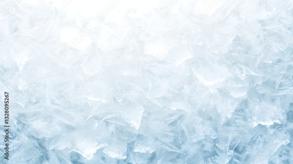 Ice texture with light reflecting, creating a cool and refreshing visual effect. Ice texture with light reflecting, creating a cool and refreshing visual effect.