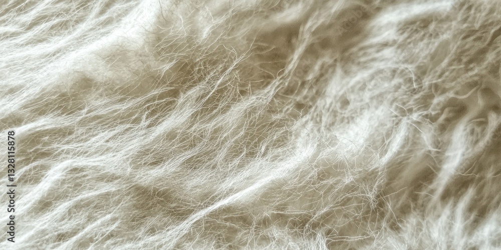 Obraz premium A close-up of high-quality handmade paper with soft, subtle fibers