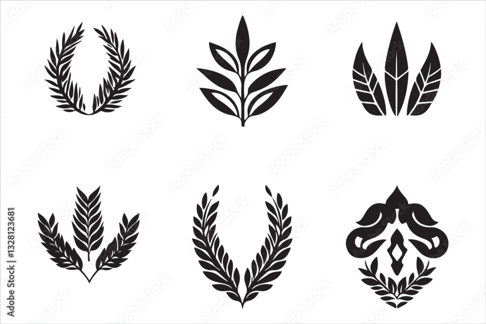 A Collection of Elegant Laurel Wreath Designs A Collection of Elegant Laurel Wreath Designs