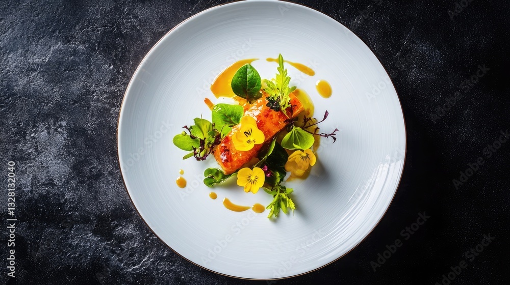 salad on a plate salad on a plate