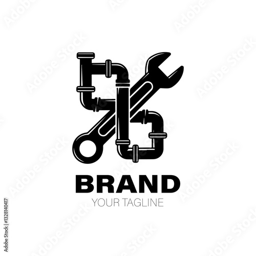 plumbing logoPlumbing Logo. Plumbing Logo Design. Plumbing Logo Brand. Plumbing Logo Vector Design Isolated on White Background