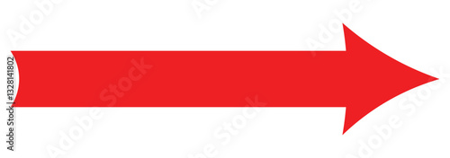 Free Download large forward or right pointing solid long arrow icon sketched as vector symbol - GFXLoad