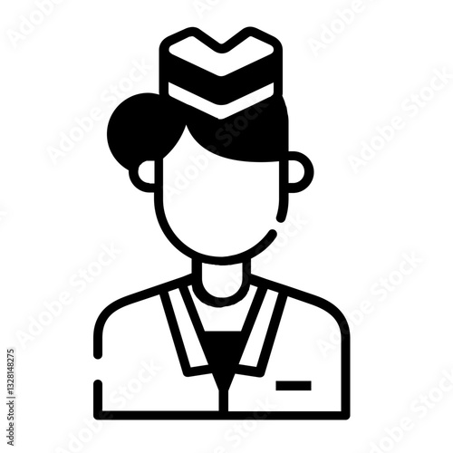 air hostess icon design	dualtone