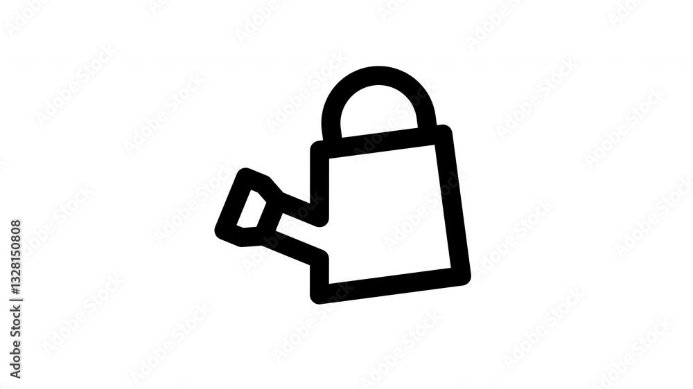 watering can animated icon watering can animated icon