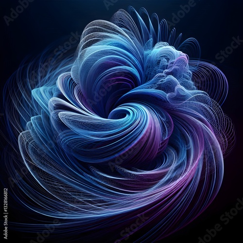 abstract fractal background