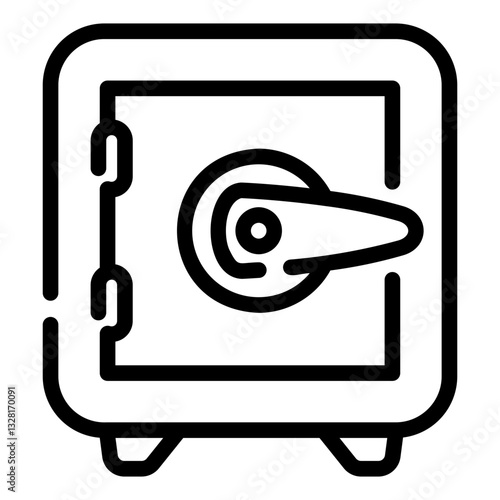 safebox Line Icon