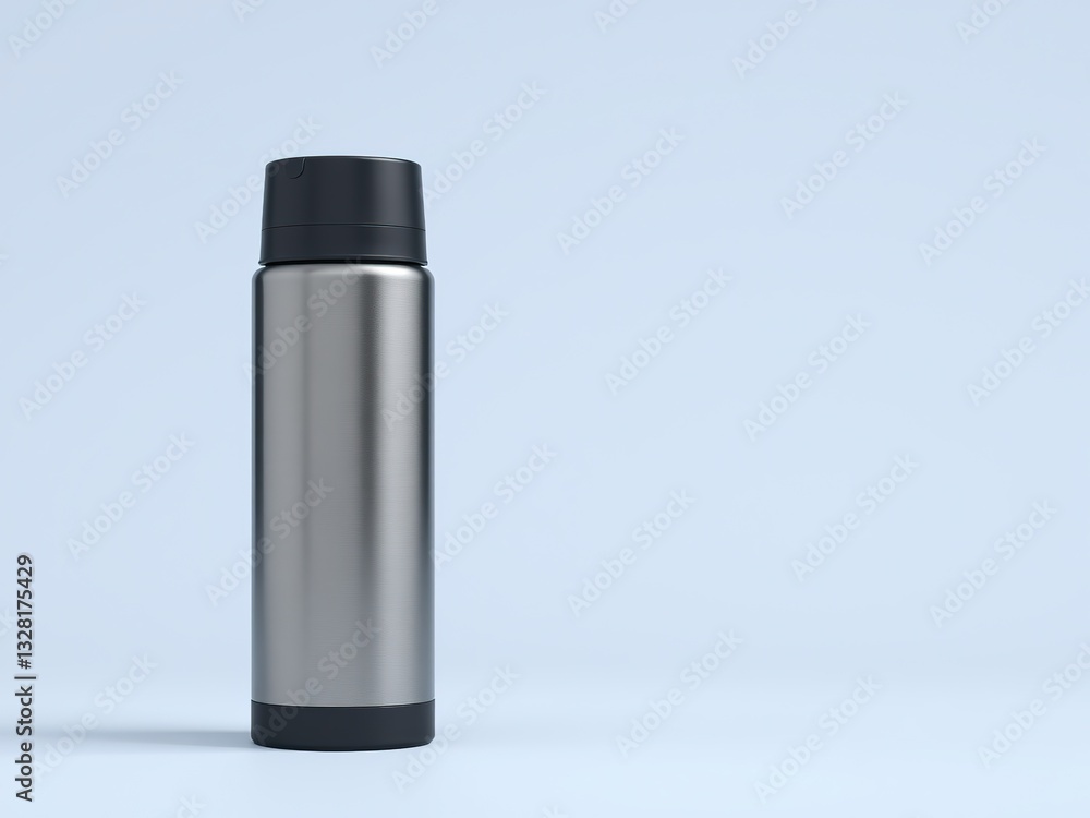 Modern Thermos Flask Mockup for Branding Modern Thermos Flask Mockup for Branding