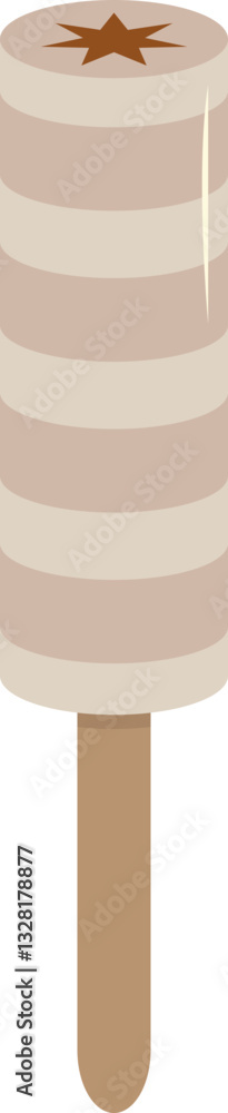 Popsicle Ice Cream Icon Element Popsicle Ice Cream Icon Element