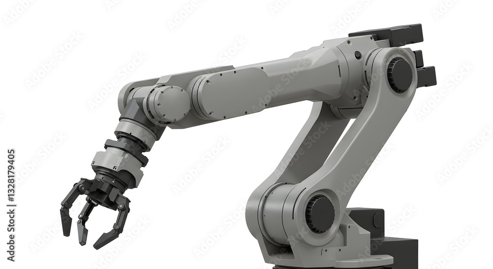Robot Arm, Industrial Automation, AI Technology, Generative AI image. Robot Arm, Industrial Automation, AI Technology, Generative AI image.