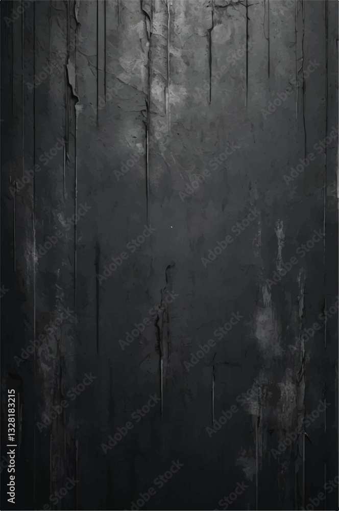 Fototapeta premium Moody Black and Grey Textured Surface – Editable Dark Background for Web Design, Social Media, and Print