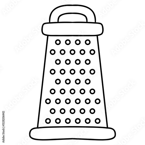 cheese grater icon vector illustration
