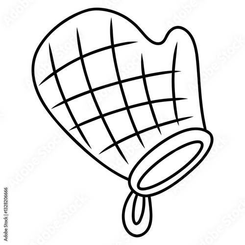 oven glove kitchenware icon