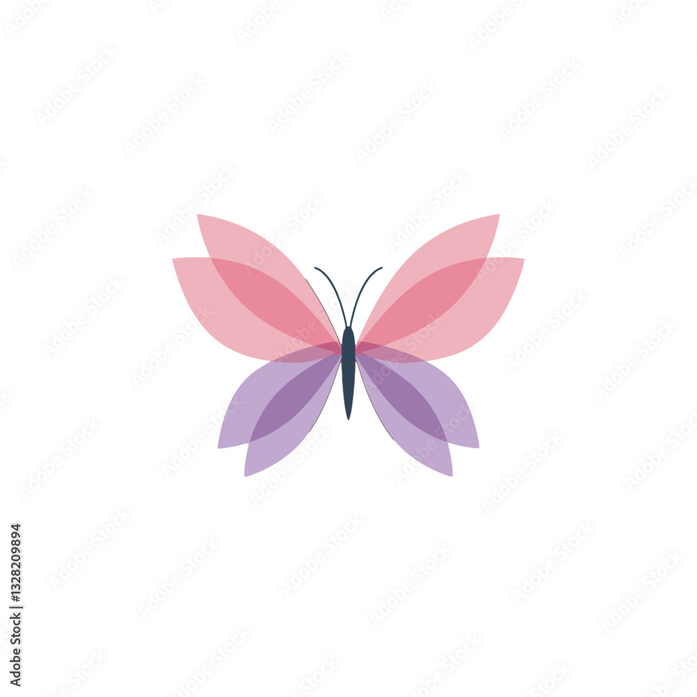 ABSTRACT BUTTERFLY LOGO ABSTRACT BUTTERFLY LOGO