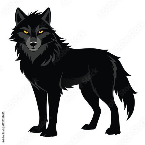 wolf vector illustration