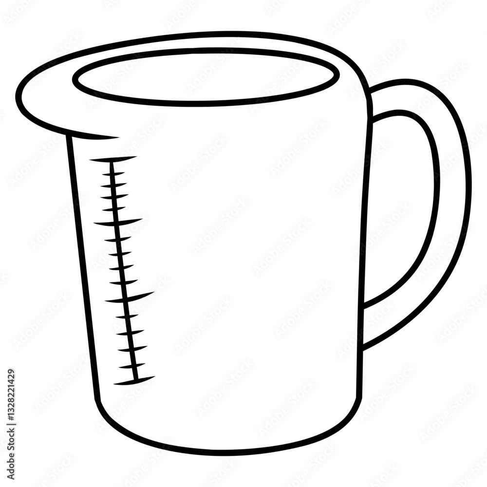measuring cup vector measuring cup vector