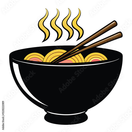 chopsticks and bowl