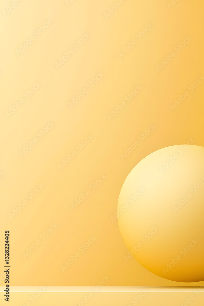 Aura Effect Shimmer Gradient. Abstract yellow background with a spherical shape. Aura Effect Shimmer Gradient. Abstract yellow background with a spherical shape.