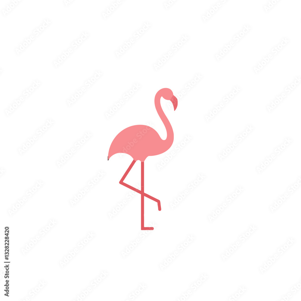 Fototapeta premium Pink Flamingo