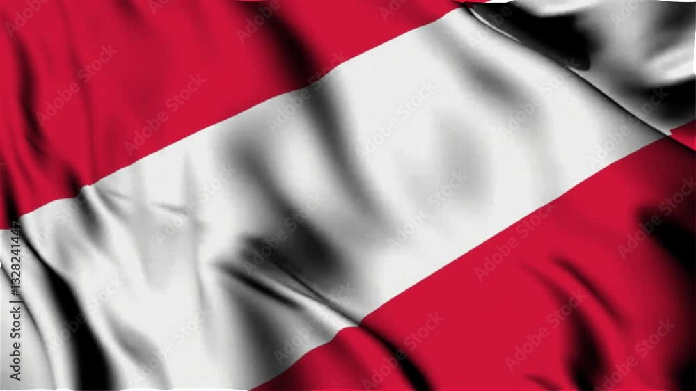 The National flag of Austria, Austria 3d flag, Flag of Austria 3d waving Animation, Austria waving 4K footage, close up flag for Independence day, 4K Resolution with Slow Motion. The National flag of Austria, Austria 3d flag, Flag of Austria 3d waving Animation, Austria waving 4K footage, close up flag for Independence day, 4K Resolution with Slow Motion.