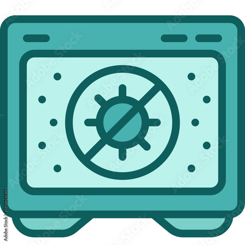 uv sterilizer two tone icon