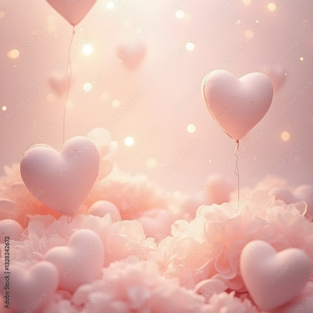 valentine background with hearts valentine background with hearts