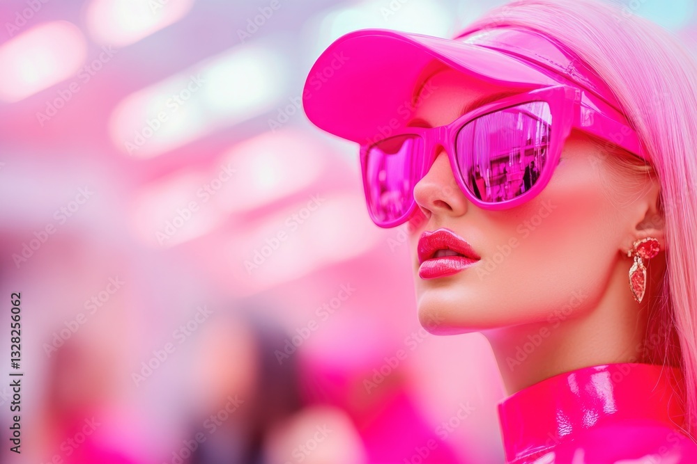 bright and bold barbiecore aesthetic focused on striking vibrant pink styles and backgrounds bright and bold barbiecore aesthetic focused on striking vibrant pink styles and backgrounds