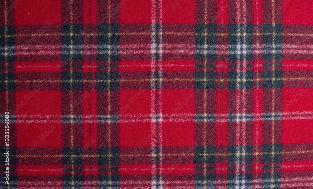 Cozy red plaid pattern background Cozy red plaid pattern background