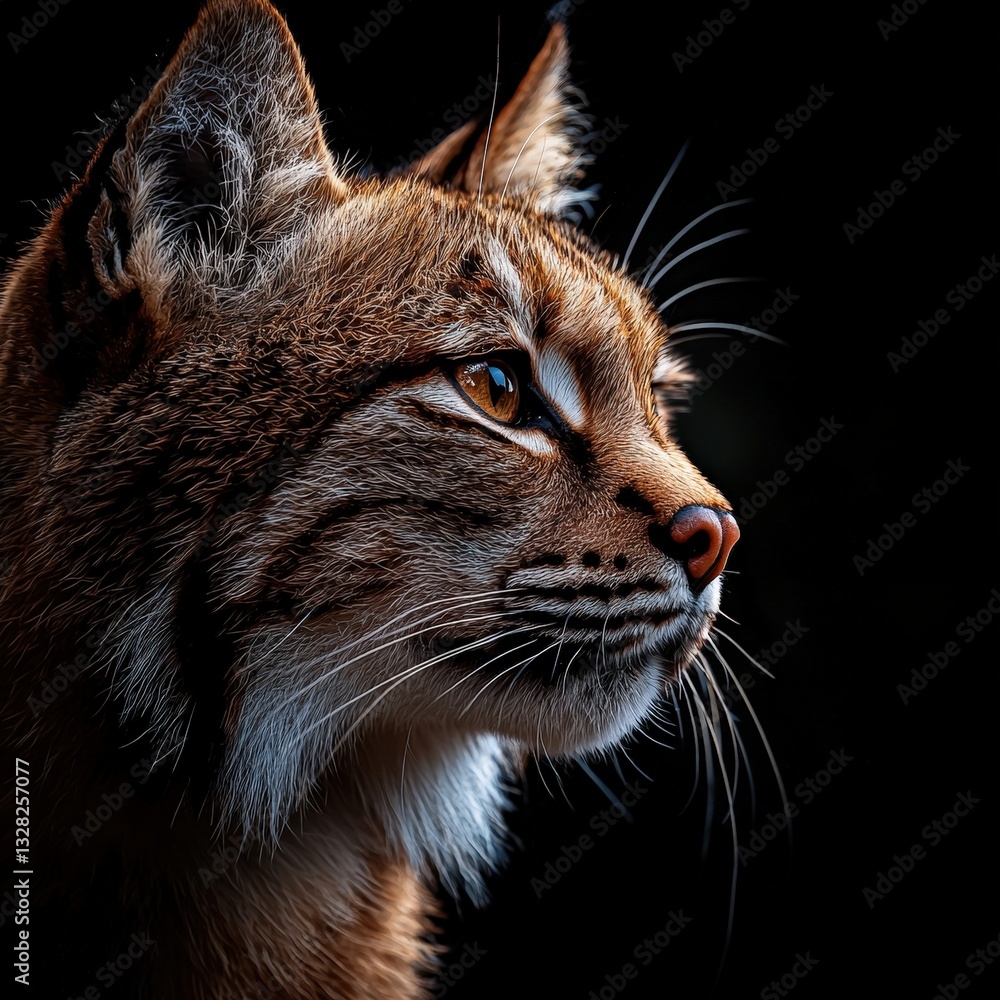 Adorable domestic cat relaxing comfortably on a soft surface with a playful expression Adorable domestic cat relaxing comfortably on a soft surface with a playful expression
