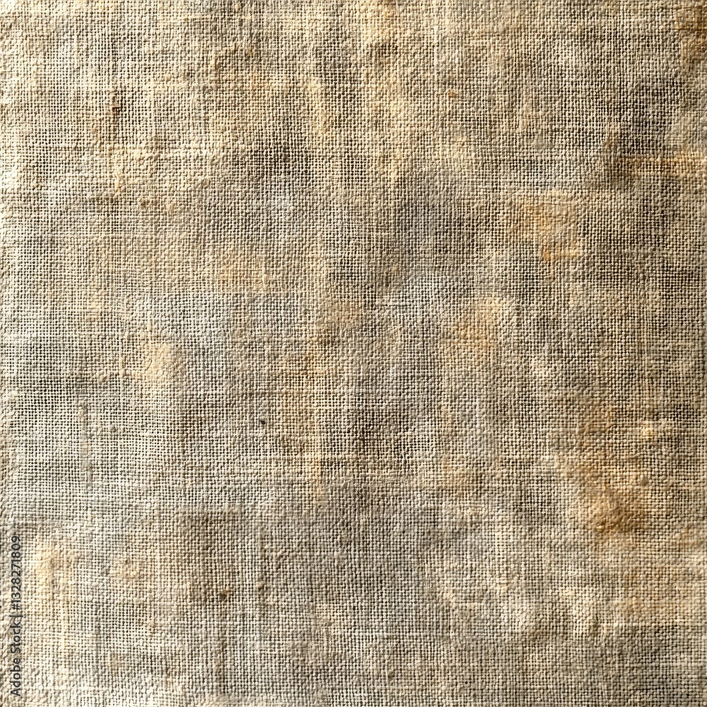 Fototapeta premium Simple piece of paper set against a brown background highlighting its textural quality and color
