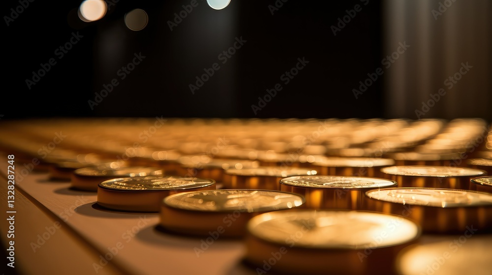Obraz premium competition gold medals