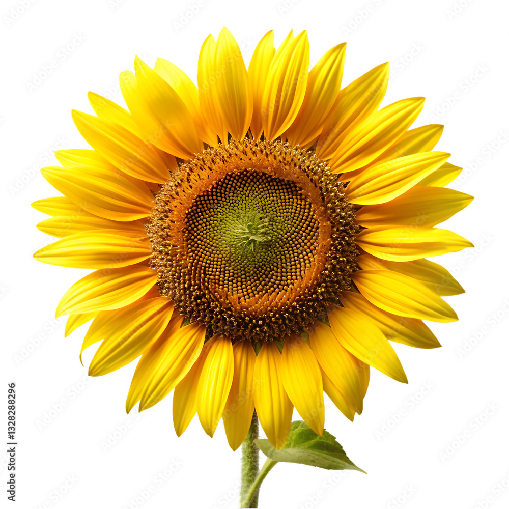 sunflower isolated on white sunflower isolated on white