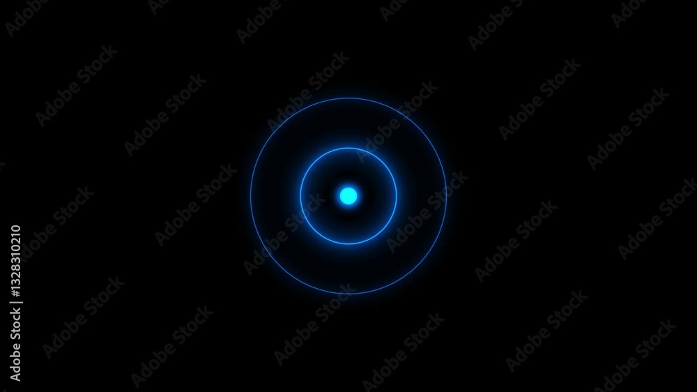 Microphone icon animation. Voice recording concept. Microphone icon animation. Voice recording concept.