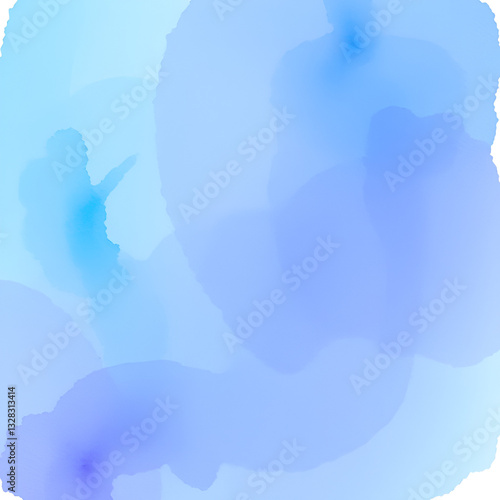 watercolor-inspired rough brushstroke texture with blended shades of blue, green, and purple background 