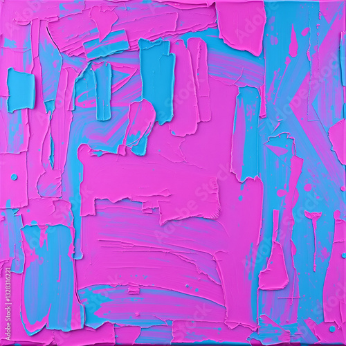 vibrant magenta and teal, resembling an abstract painting background, punk background