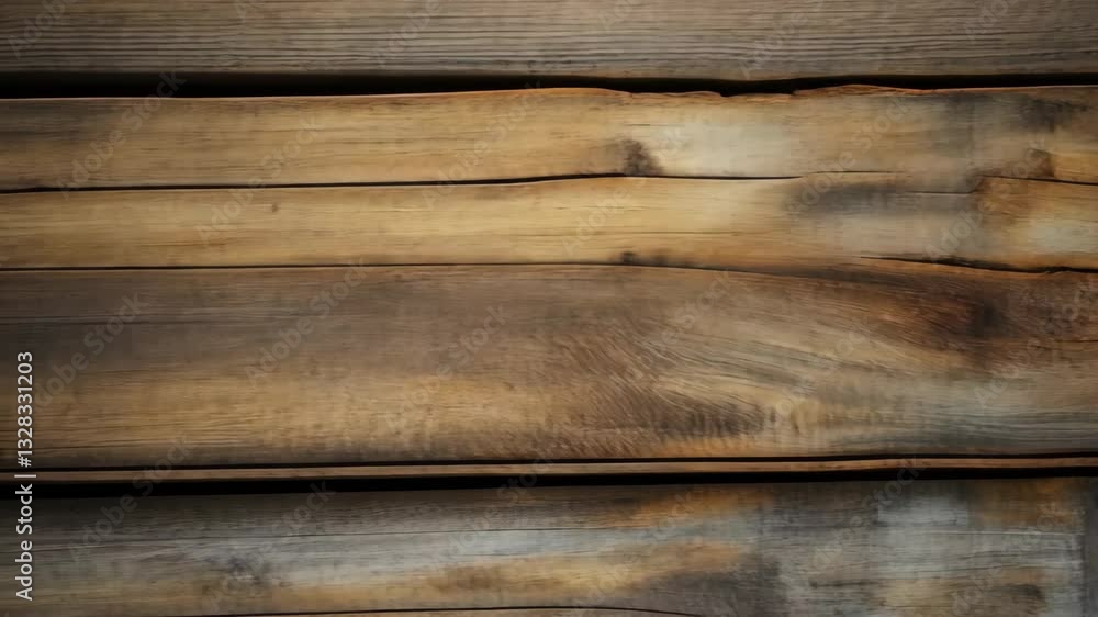 Textured wooden planks showcasing natural grain patterns and warm tones in a rustic setting Textured wooden planks showcasing natural grain patterns and warm tones in a rustic setting