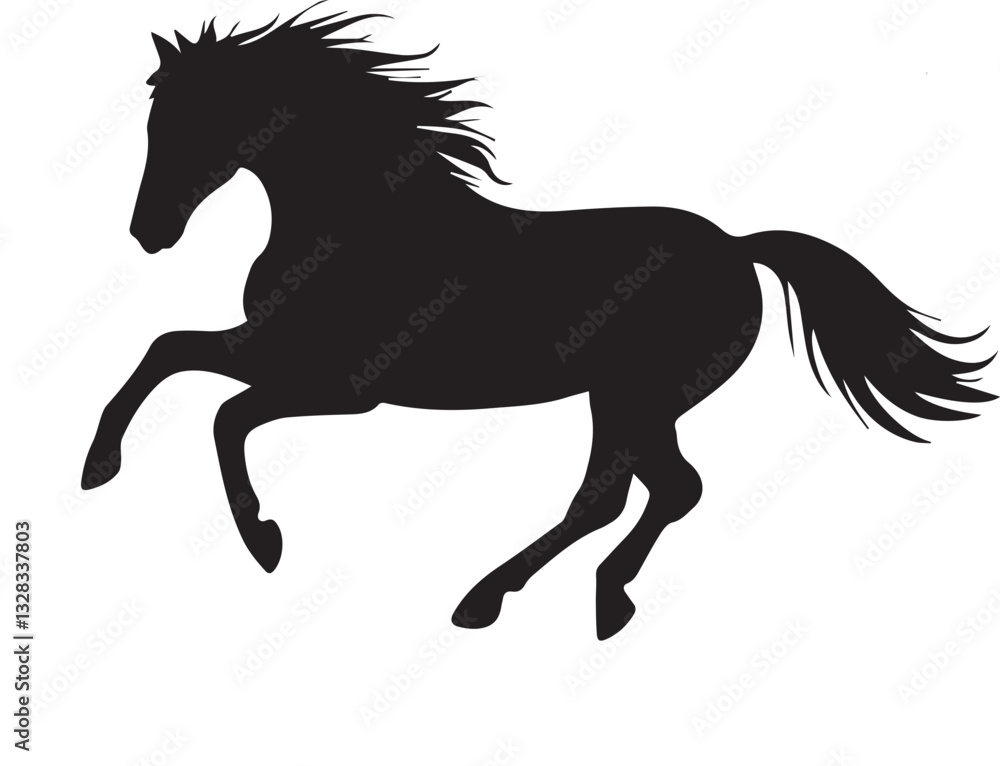 horse silhouette vector horse silhouette vector