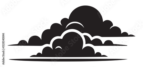 Multi Layered Clouds Weather Illustration A Stunning Design for Sky