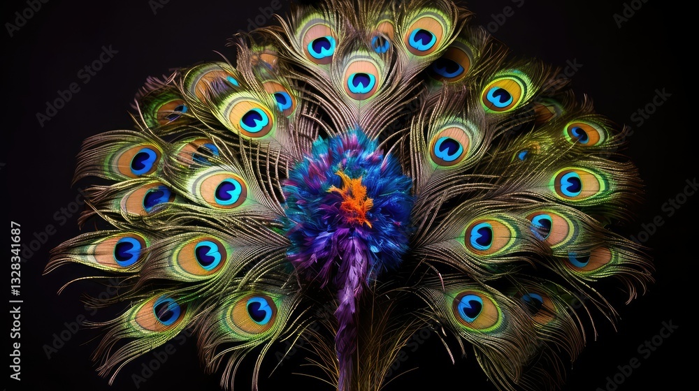 Obraz premium feather tree topper