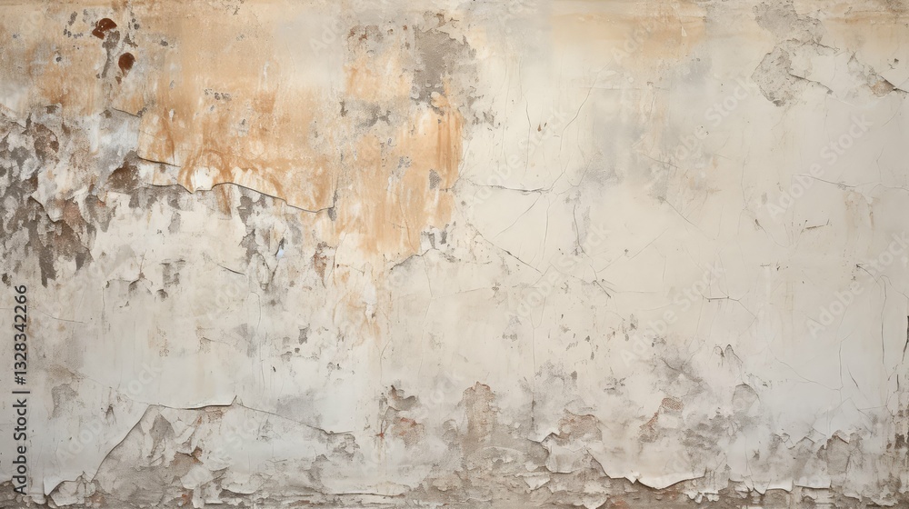 Obraz premium plaster water damage texture