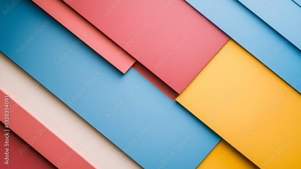 Abstract Colorful Waves with Flowing Lines Abstract Colorful Waves with Flowing Lines