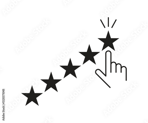 Customer reviews, rating, user feedback concept